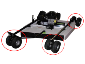 Wet-Land Kit for Rough-Cut Mowers